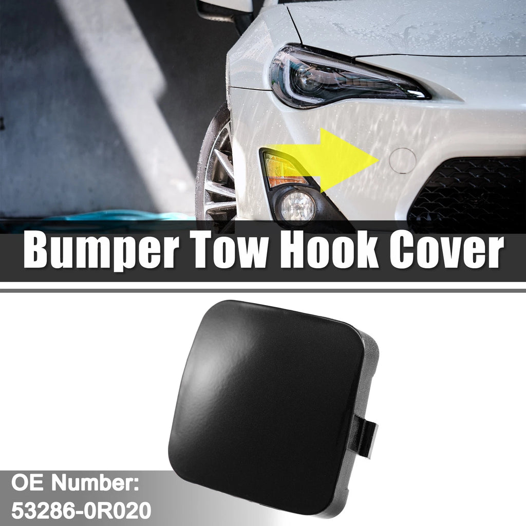 Front Left Bumper Towing Tow Hook Cover Cap Replacement for Toyota RAV4 (2019–2021)