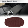 Car Center Console Cover Replacement for BMW X3 (2011–2017) Wine Red
