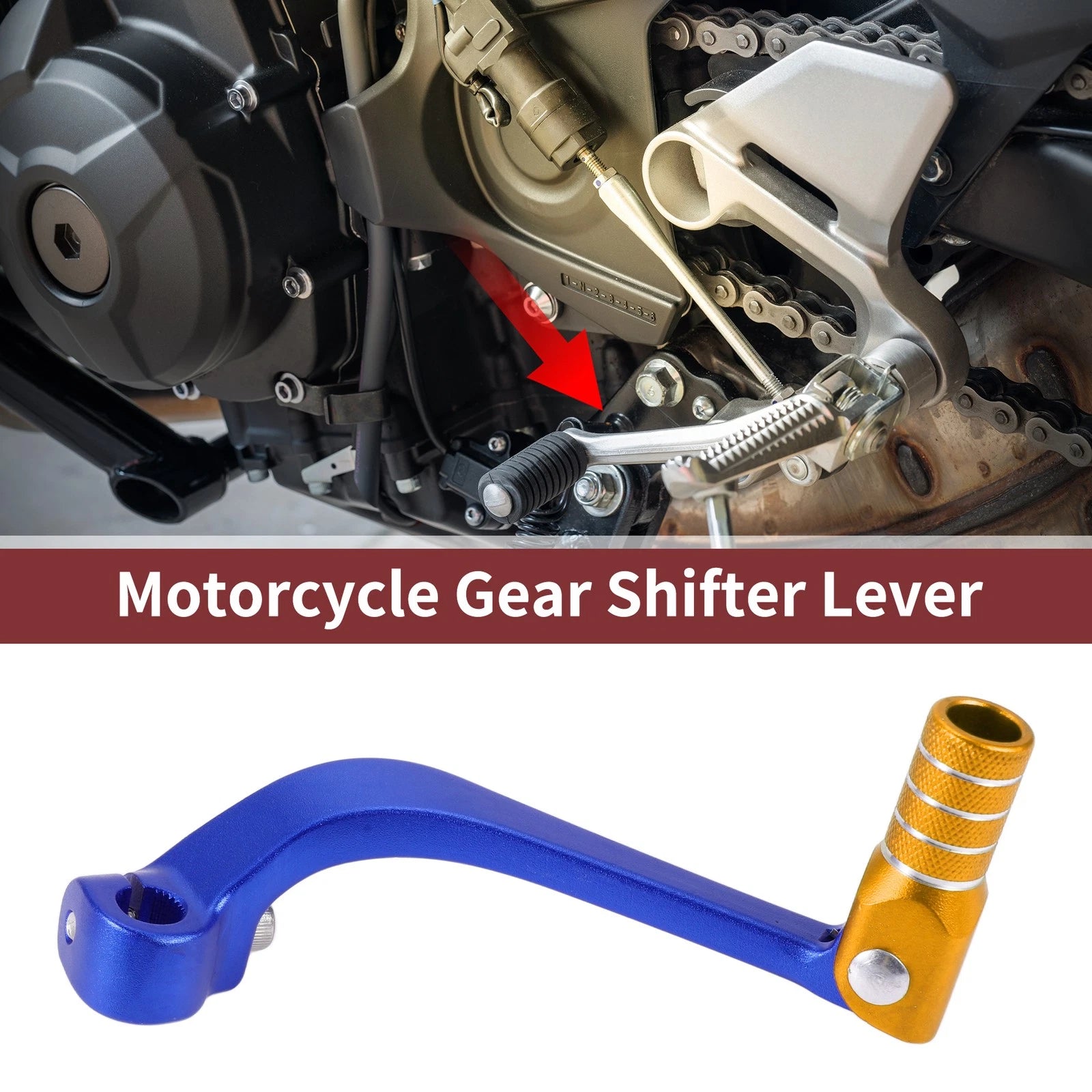 Folding Gear Shifter Lever Replacement for Honda CRF110F (2013–2018)
