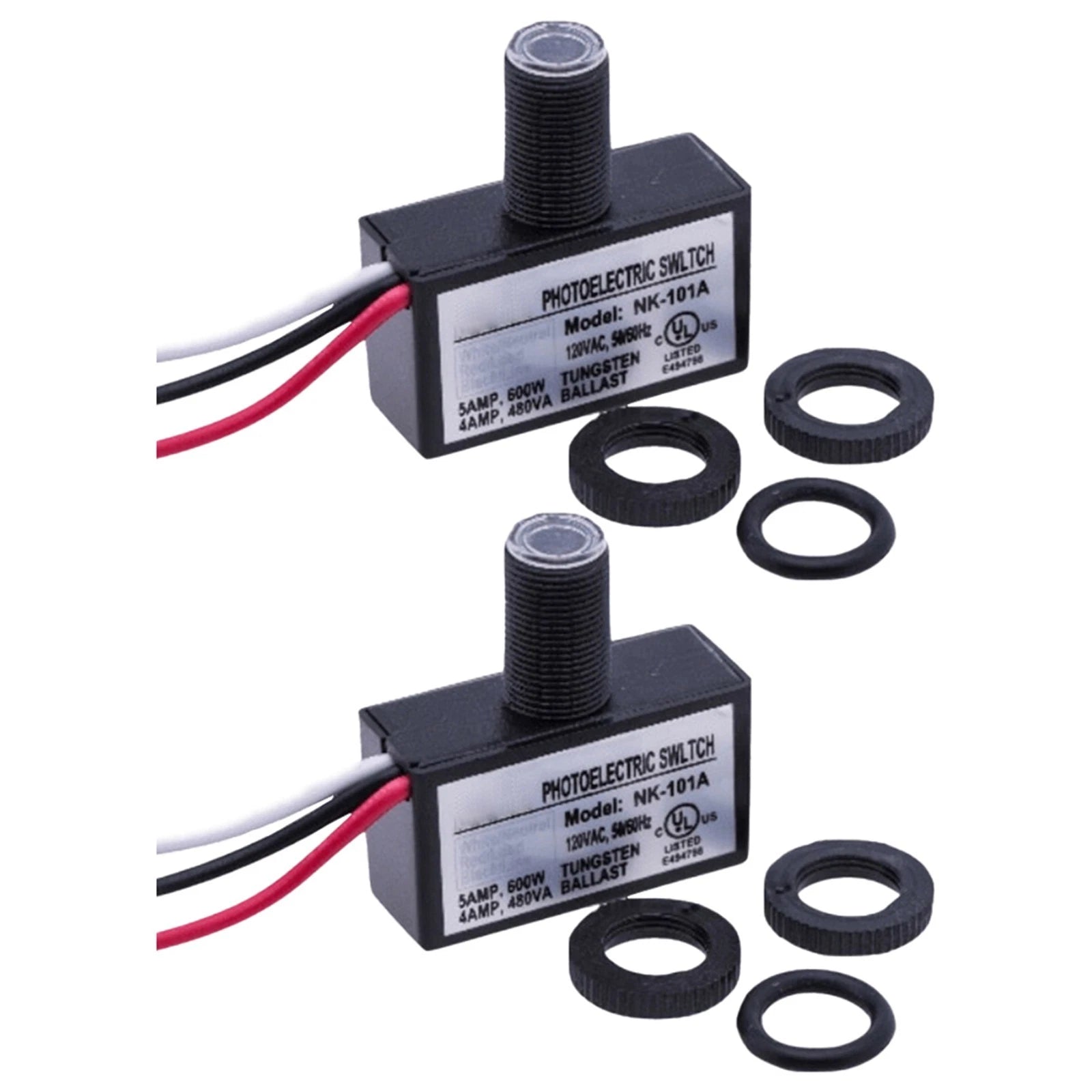 2 Pack Light Sensor Switches for Automotive Lighting
