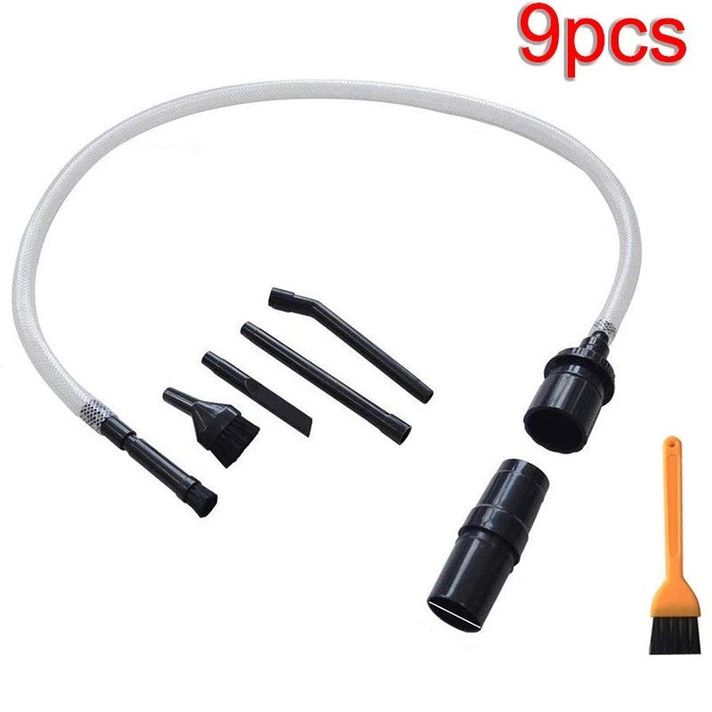 9 Piece Brush Set for Vacuum Cleaner Keyboard and Crevice Cleaning