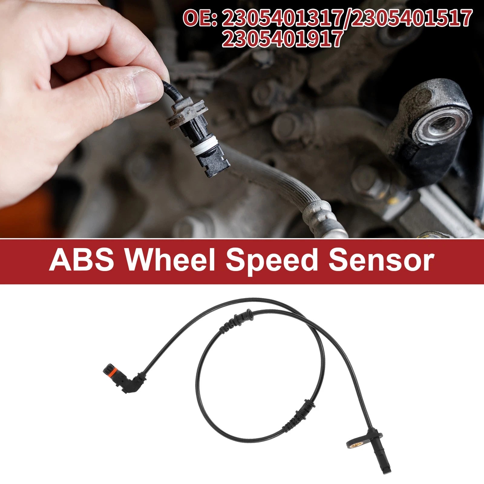 ABS Wheel Speed Sensor Front for Mercedes-Benz SL63 AMG (2013–2015)