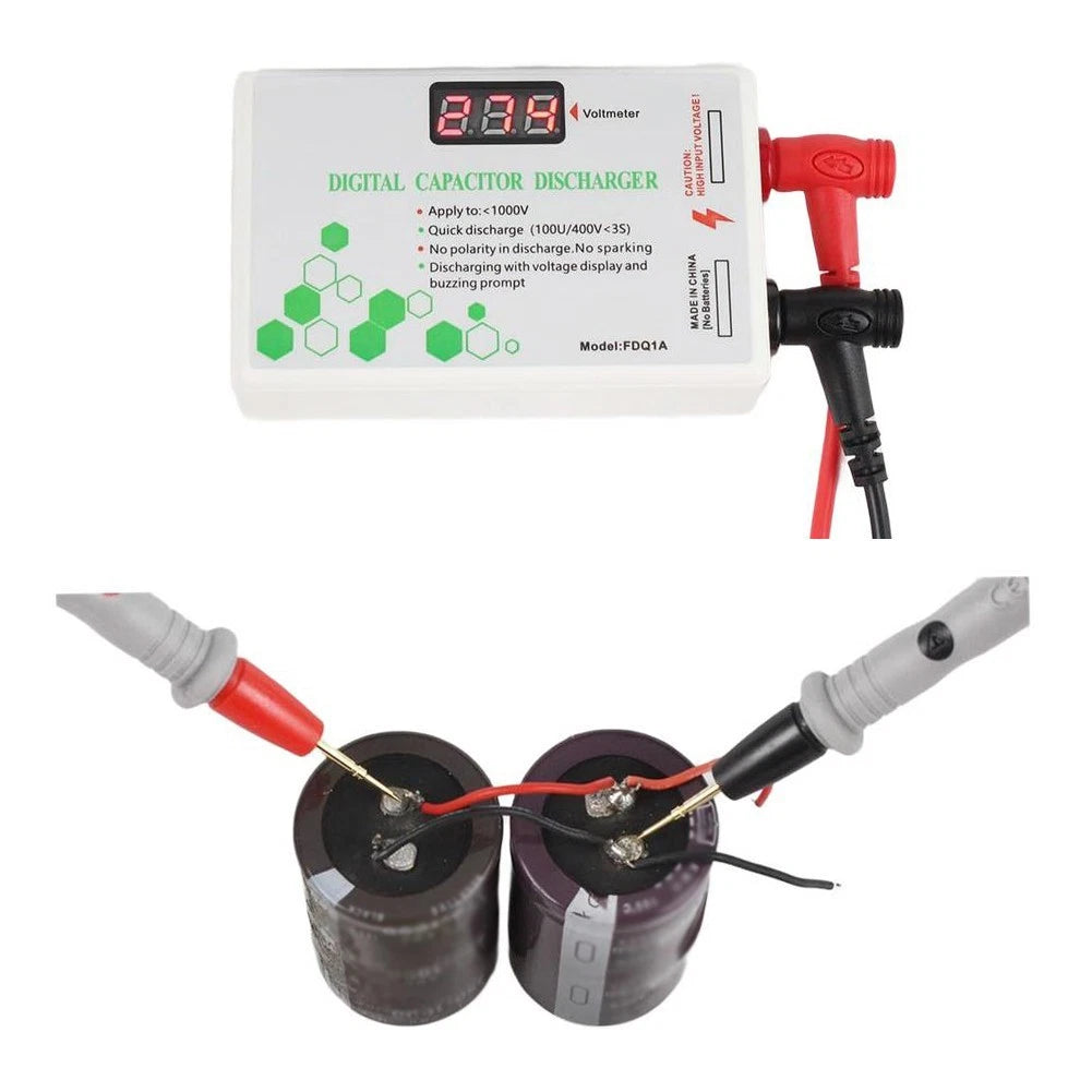 Fast Capacitor Discharger for Electrical Voltage Protection
