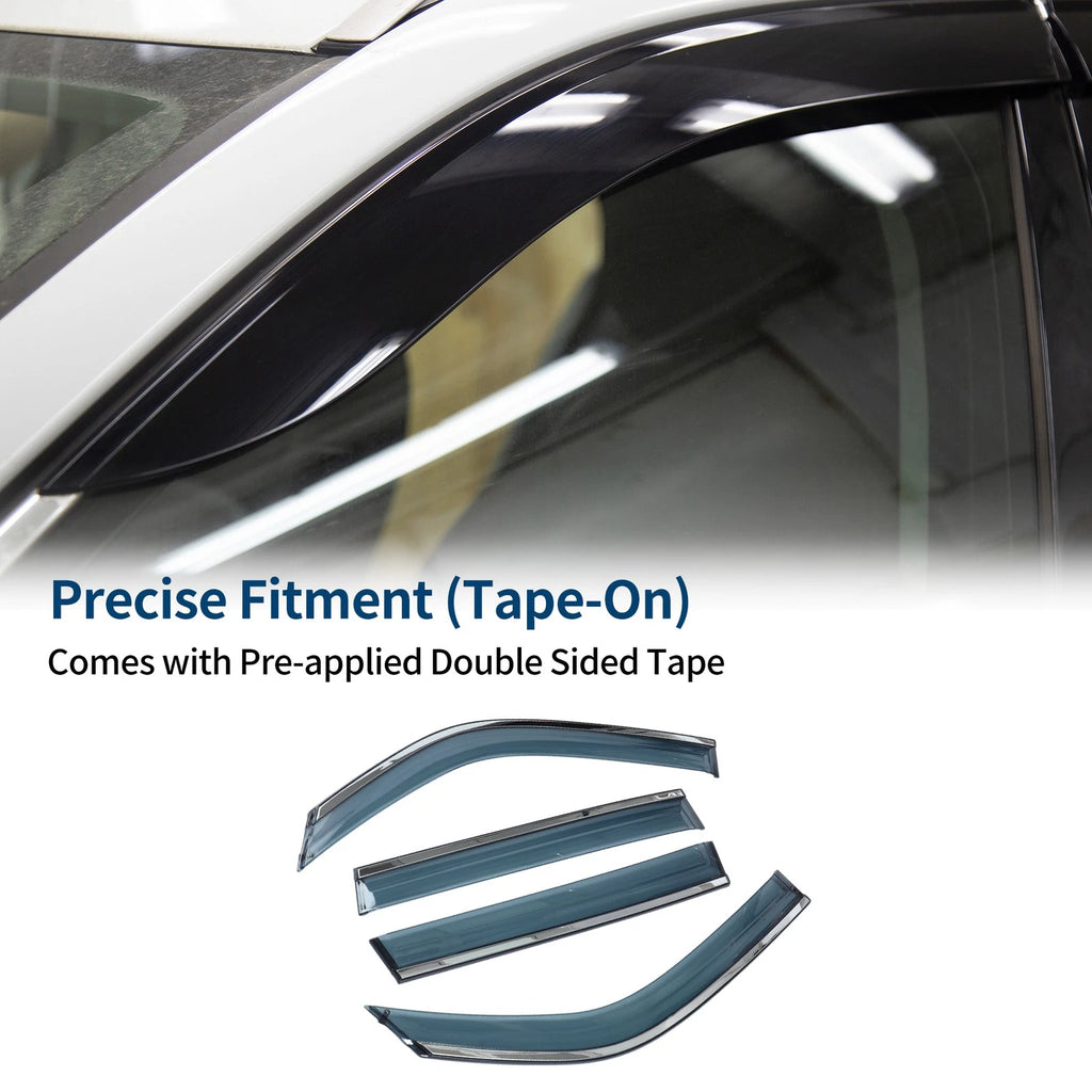 Window Deflectors Side Vent Visors for Mercedes-Benz GLK-Class (2010–2015)