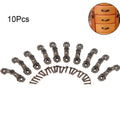 10Pcs Vintage Pull Handle Cabinet Knob Hardware for Jewelry Box