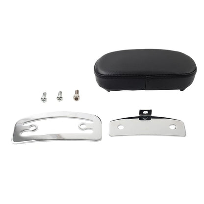 6" Mini Backrest Pad for Harley Dyna Fat Boy Sportster XL1200 Softail