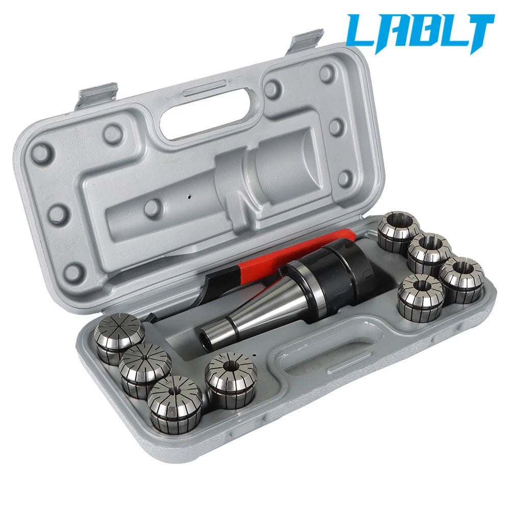 10 Pack ER-40 Spring Collet Chuck Set for Precision Machining (Accuracy .0005")