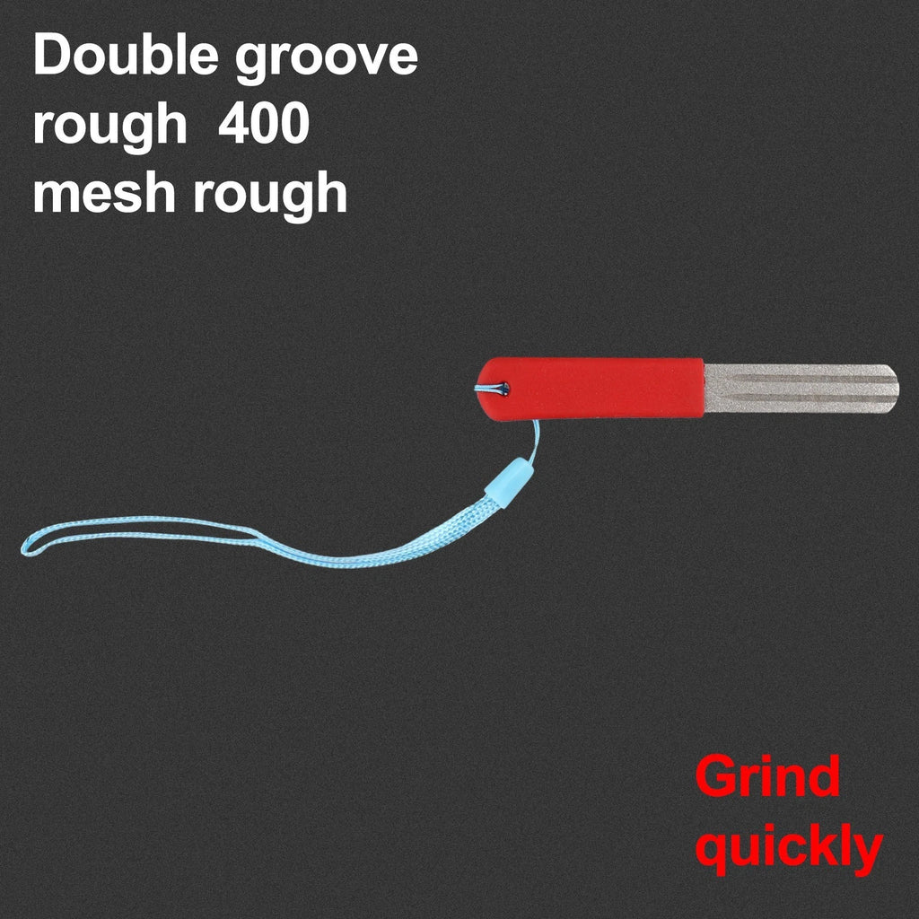 Double Sided File for Fishing Tools (V Shaped Grooves)