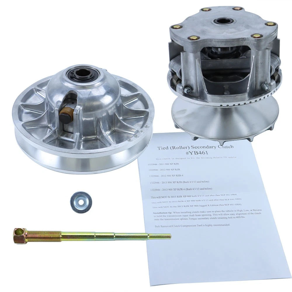 Primary & Secondary Drive Clutch + Puller Tool for Polaris RZR 900 XP (2011–2014)