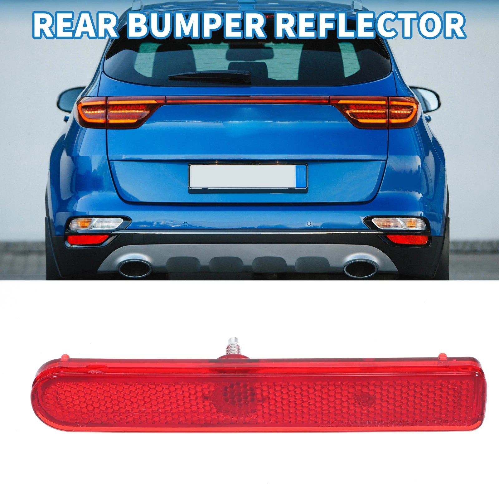 Rear Left Bumper Reflector Replacement for Toyota FJ Cruiser (2007–2014)