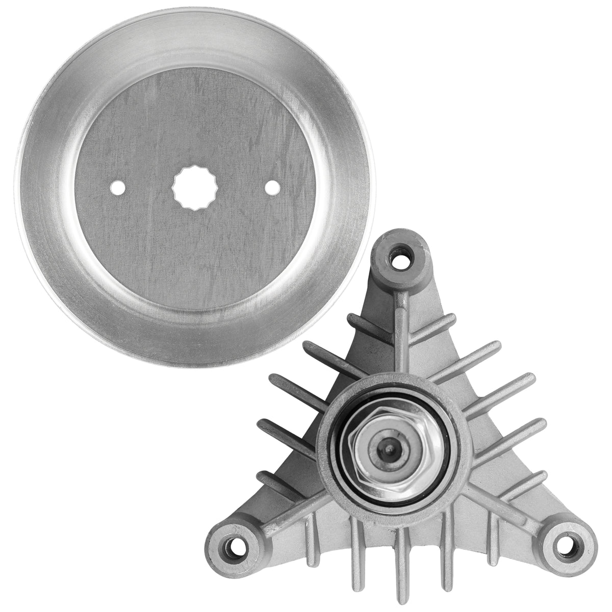 Spindle Assembly with Pulley Heavy Duty for Poulan Tractor PP12538 (1999–2010)