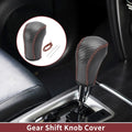Gear Shift Knob Cover Replacement for Mazda CX-5 Brown Faux Leather (2012–2017)