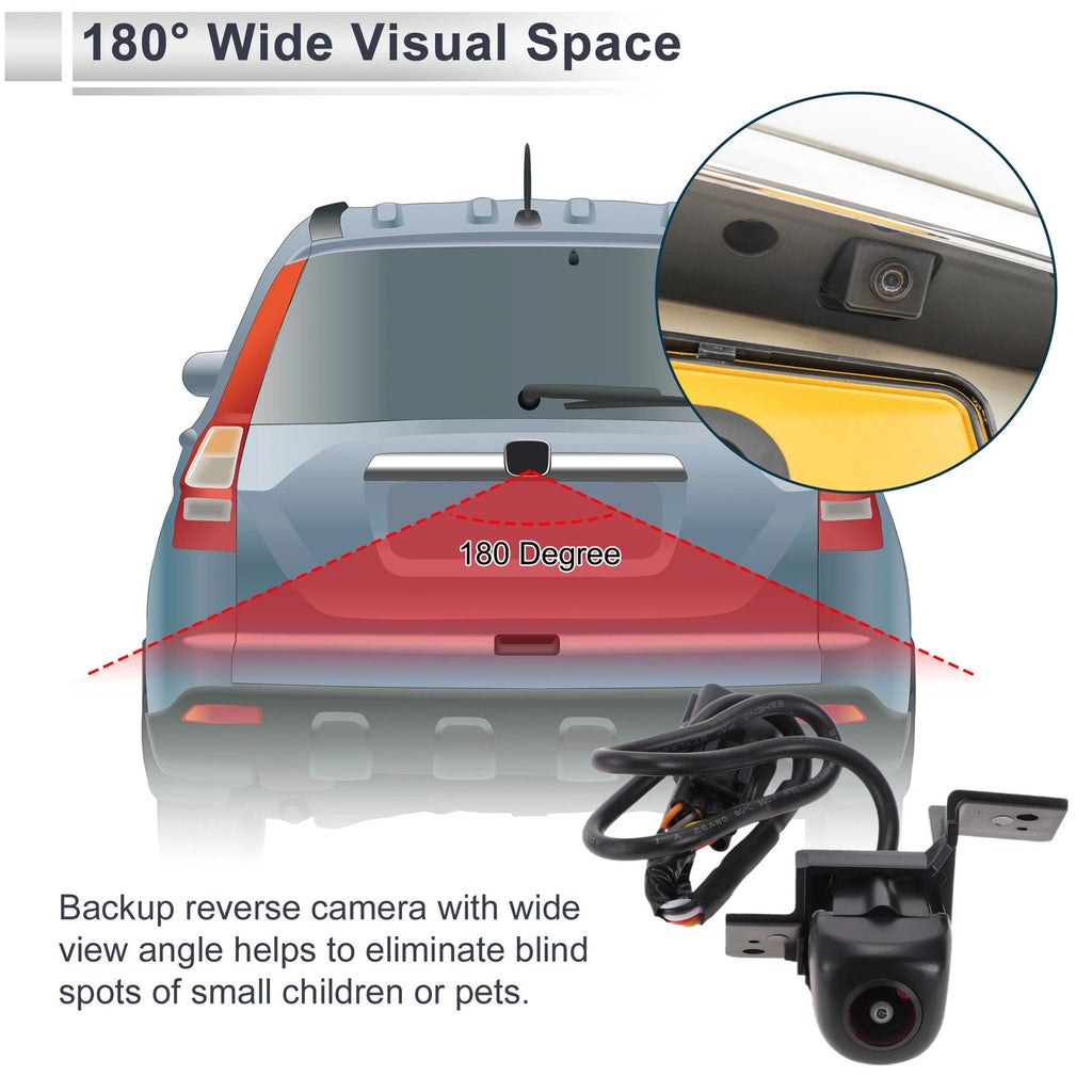 Rear View Camera Backup Reverse Camera 120 Degree for Hyundai Tucson 2016–2019