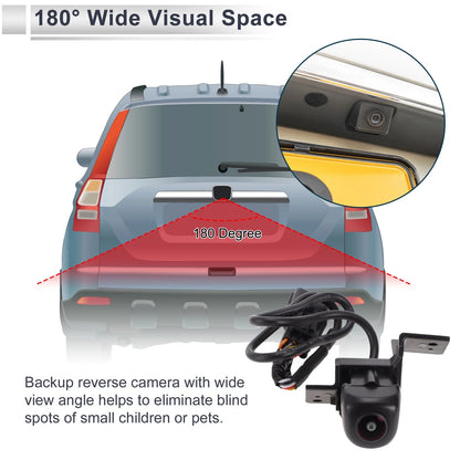 Rear View Camera Backup Reverse Camera 120 Degree for Hyundai Tucson 2016–2019