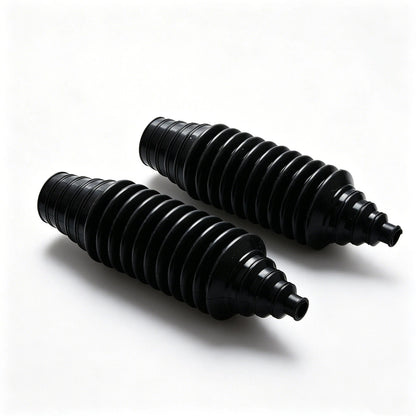 Complete Inner Tie Rod Boot Kit for - 2 Boots, 4 Clamps, 6 Ties