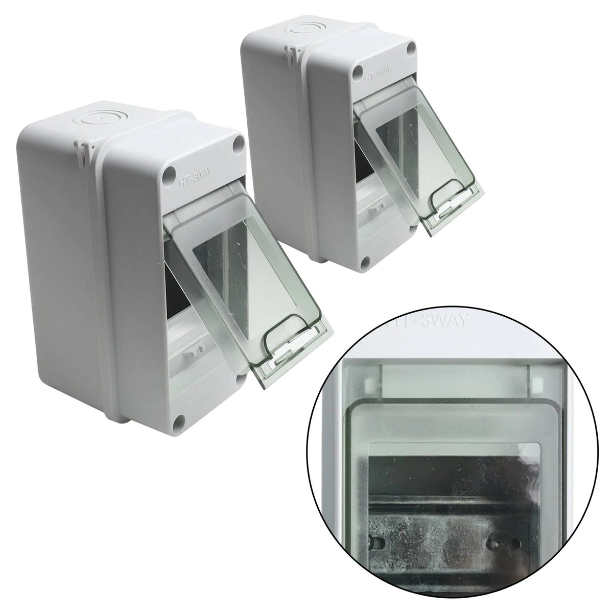 2X IP65 Rated Junction Boxes for Efficient Power Management