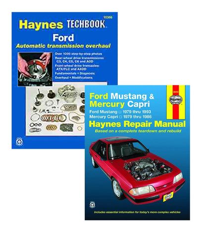 Automatic Transmission Overhaul Manual for Ford Mustang Mercury Capri