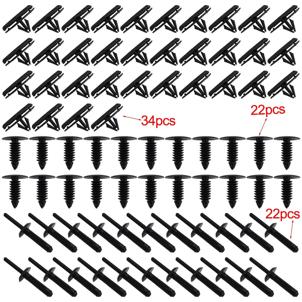 Fender Flare Hardware Clip Kit for