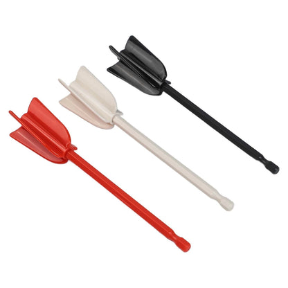 6PCS Epoxy Resin Mixer Attachments for Drill - Black/White/Red