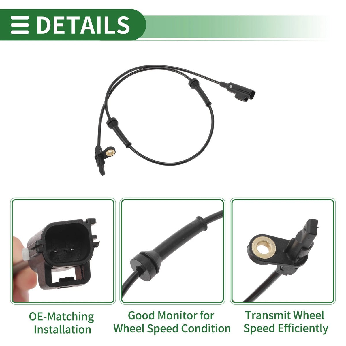 ABS Wheel Speed Sensor No.T4A4018 for Jaguar F-Pace (2015–2024)