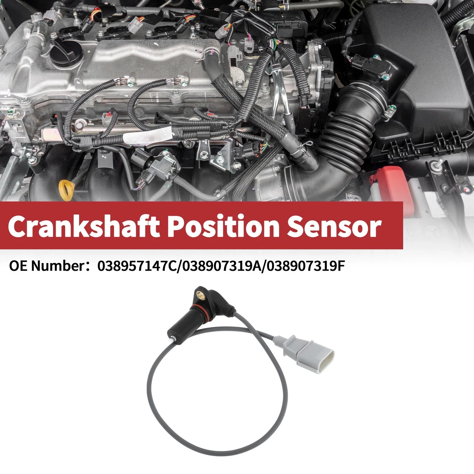 Crankshaft Position Sensor Replacement for Audi A3 1.9 TDI (1996–2001)