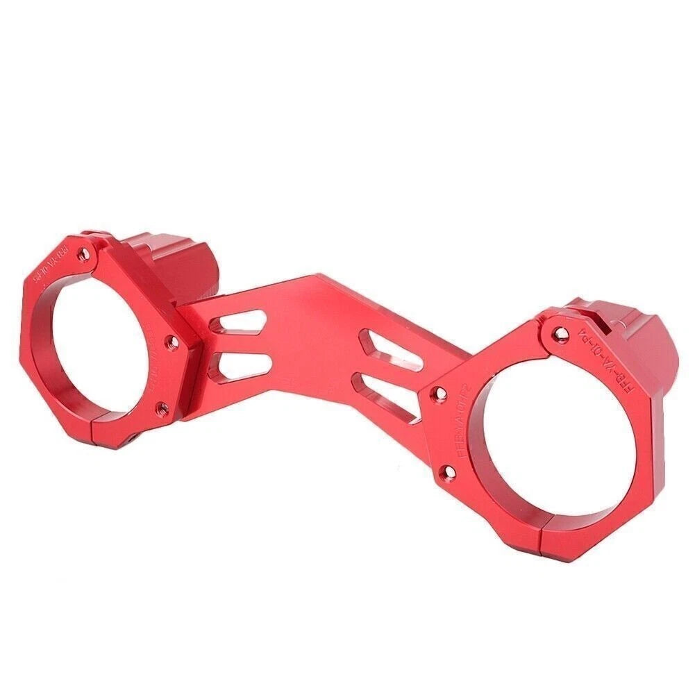 CNC Balance Shock Front Fork Brace Bracket for Yamaha YZF R25 R3 (2015–2016) RED