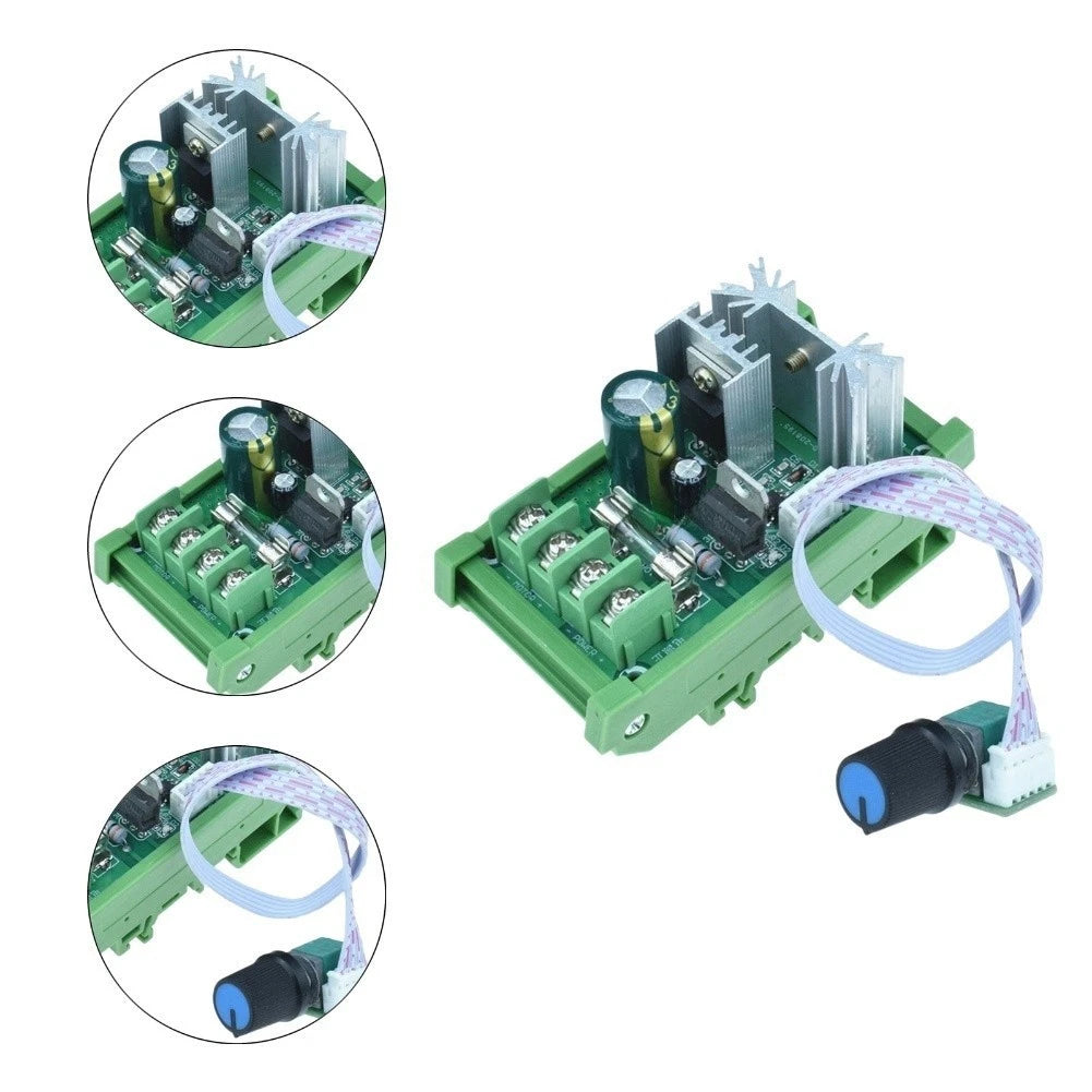 DC Motor Controller 5A 600W for RC Vehicles (Continuous Operation)