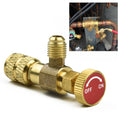 Flow Control Valve for R22 R410A (No More Burns)