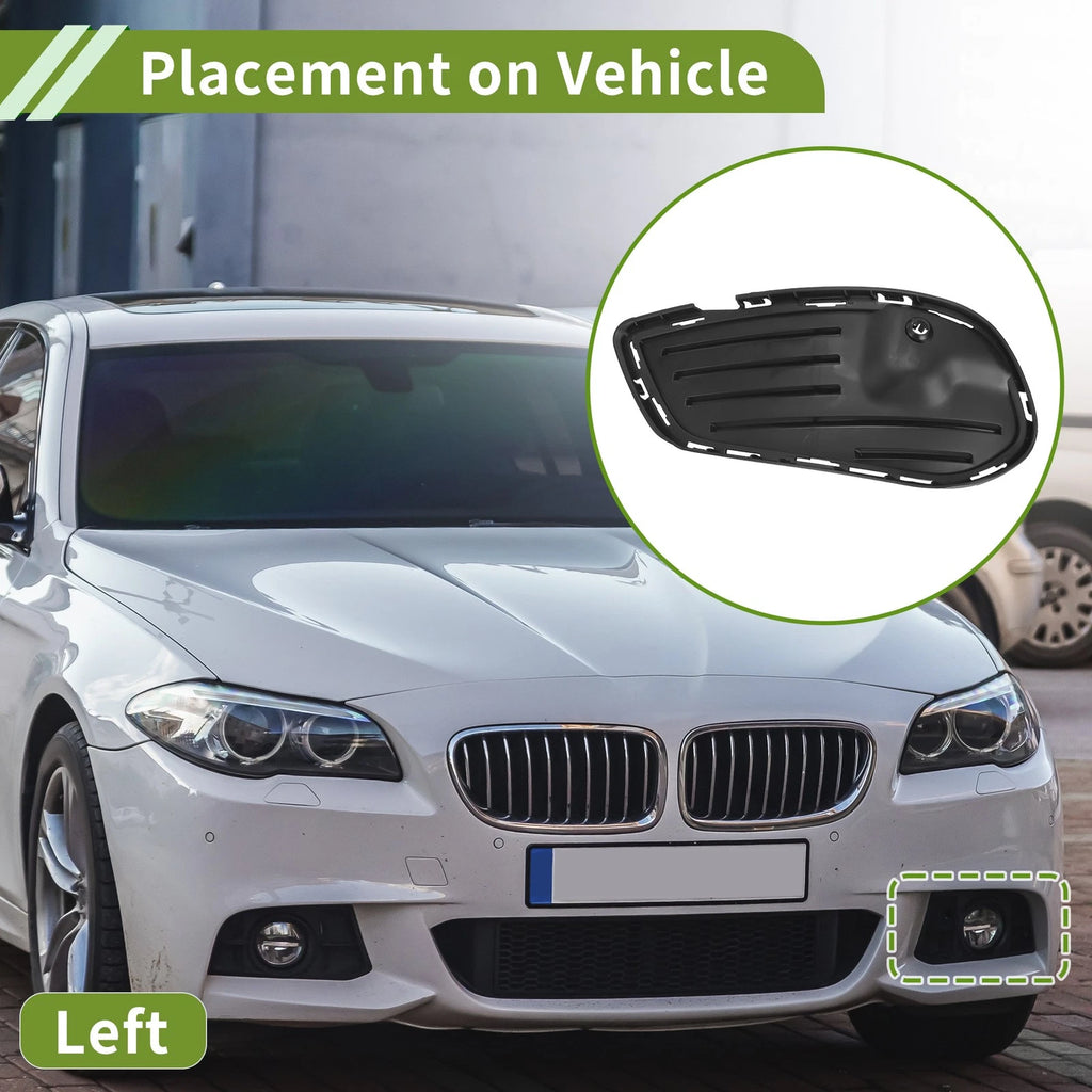 Front Left Fog Light Grill Replacement for Mercedes-Benz C300 (2017–2018)