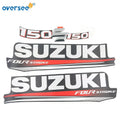 Top Cowling Sticker Kit for Suzuki 4 Stroke 150HP (1999–2023)