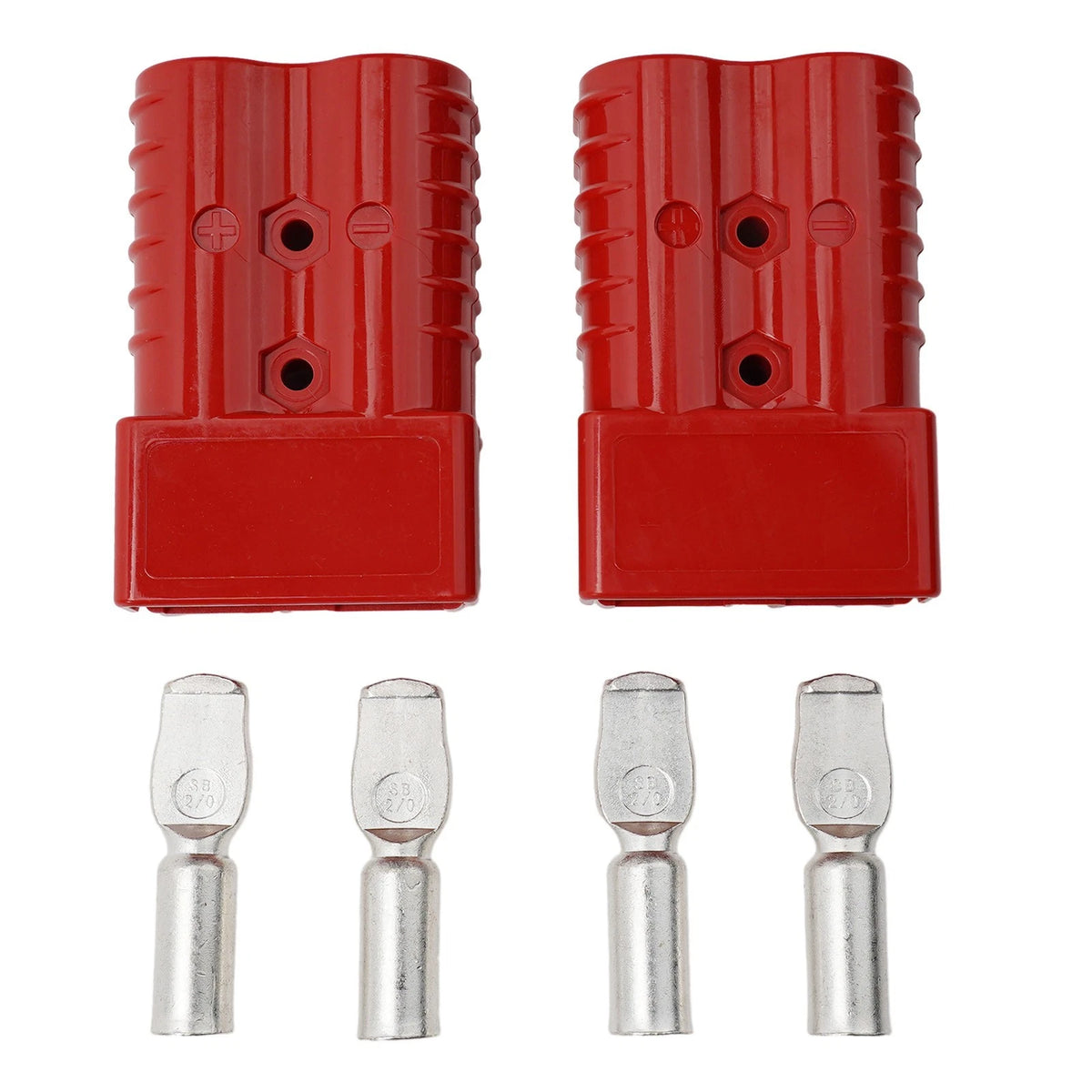 2X 350A Terminal Cable with Silver Plated Contacts for