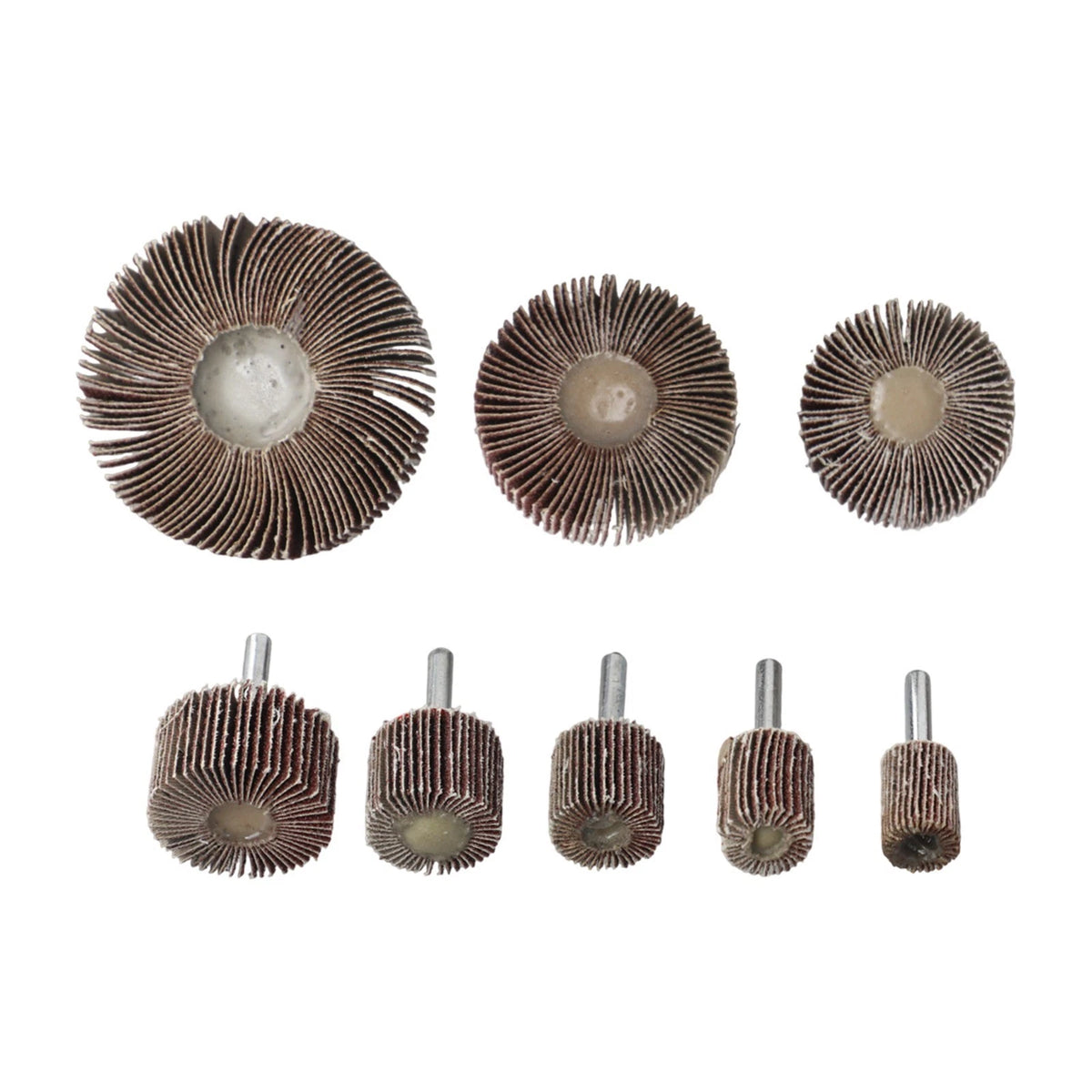 20-Piece Flap Wheel Grinding Set for Drills