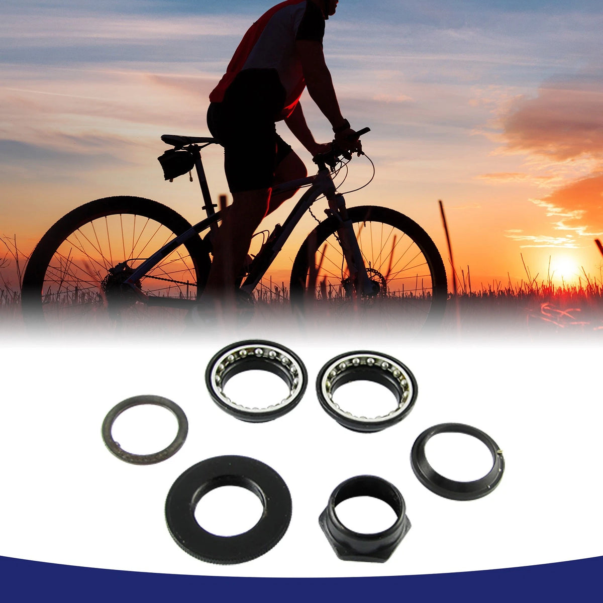 Bike Headset Replacement for Universal Bicycle Models (1990–2026)