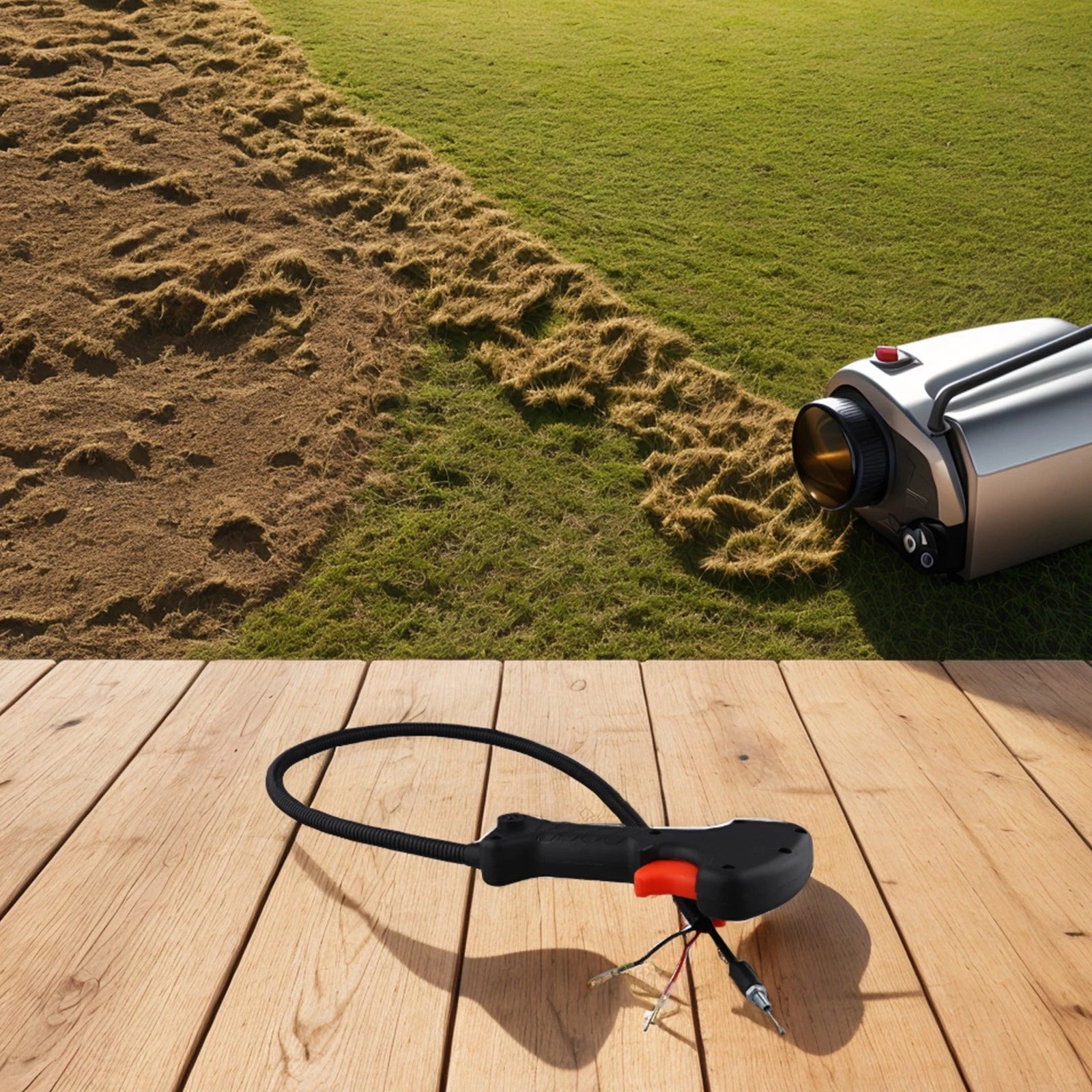Throttle Cable with Handle Switch for Brush Cutting Equipment