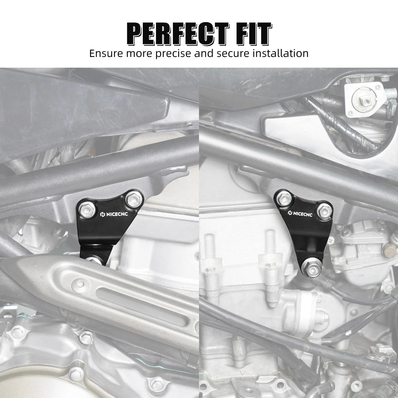 2X Engine Mount Brackets for Honda TRX450ER (2006–2014)