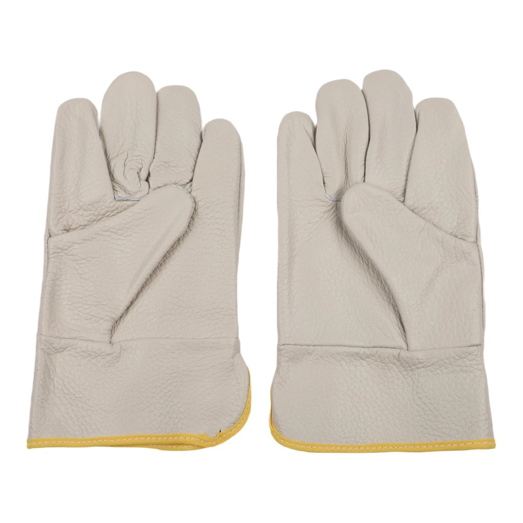 Welding Gloves Full Leather Cowhide Heat Insulation for Work Use
