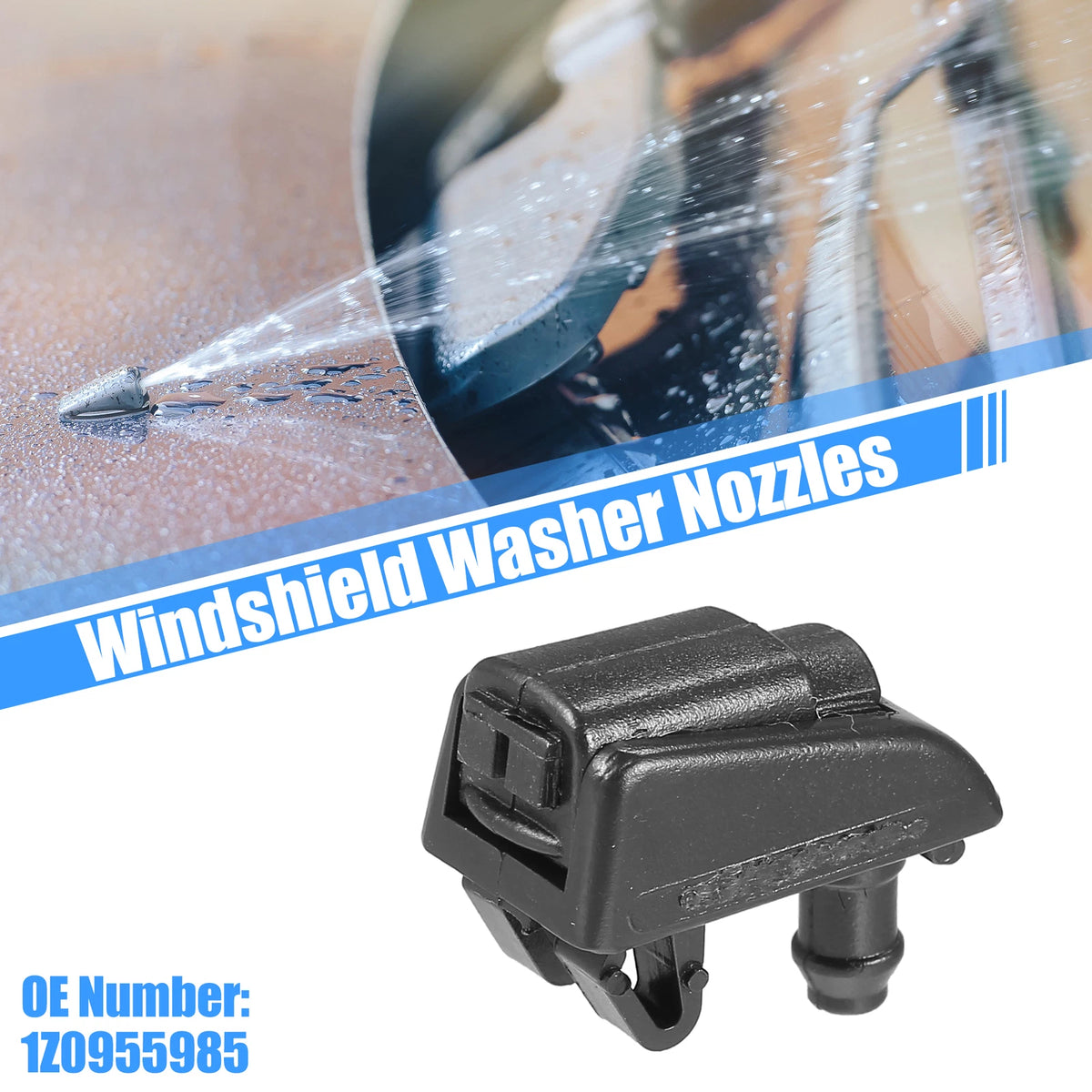 Windshield Washer Nozzle for Skoda Octavia (2004–2013) No. 1Z0955985