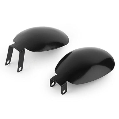 Coffin Cut Hand Guards for Harley Electra Road Glide Sportsters