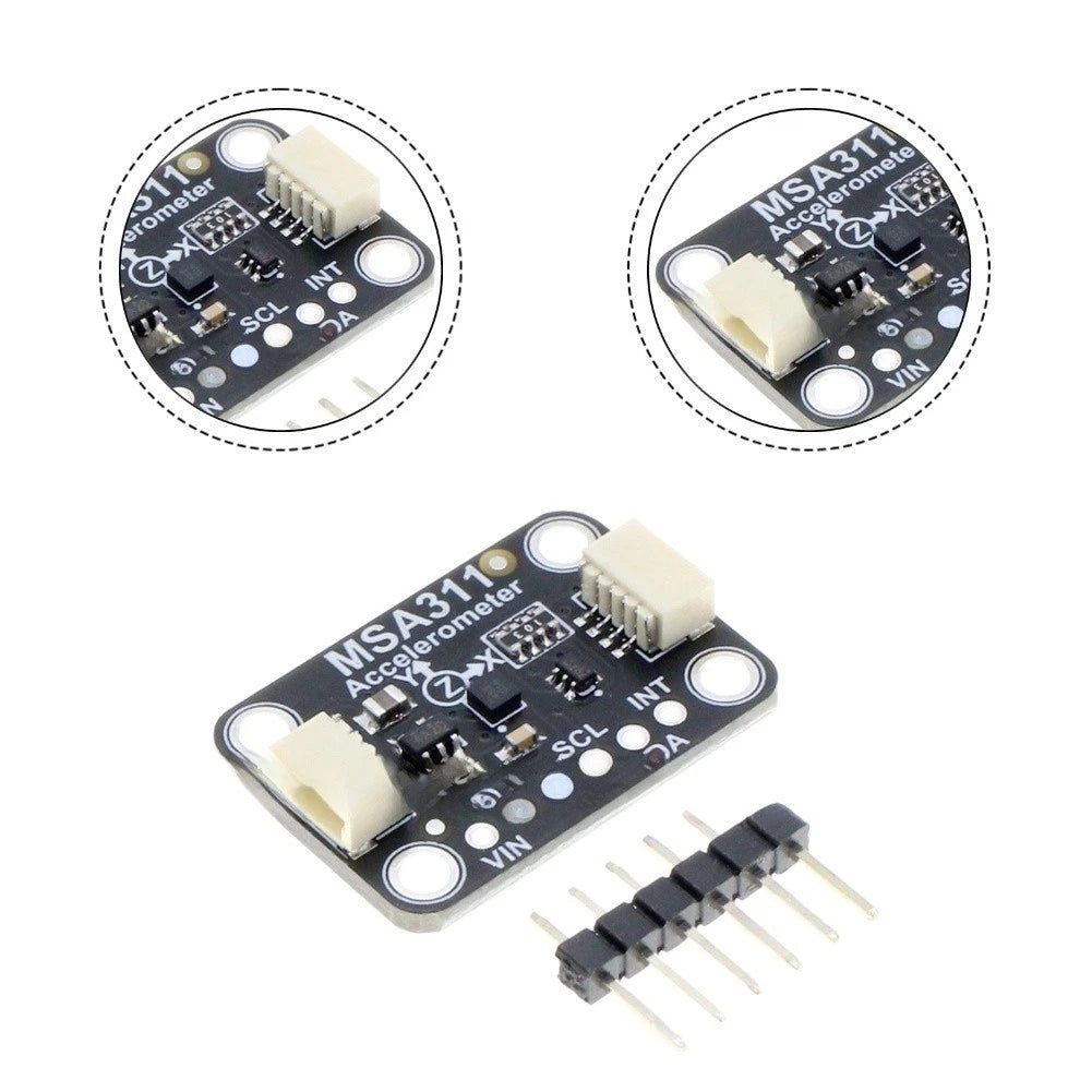 MSA311 Triaxial Accelerometer PCB Module for STEMMA QT (25.4 x 17.8 x 6mm)