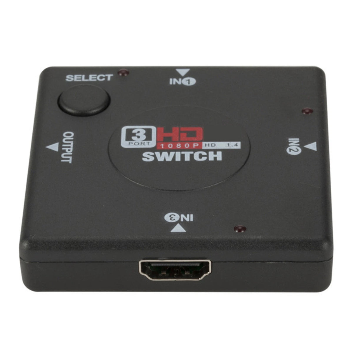 3-Port HDMI Switcher 1080p 10.2G Data Transfer Speed
