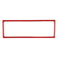 Center Console Storage Box Frame Cover Trim for BMW 3 Series E36 (1991–1999) Red