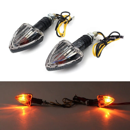 Smoke LED Triangle Signal Turn Signal Indicator for Harley Suzuki