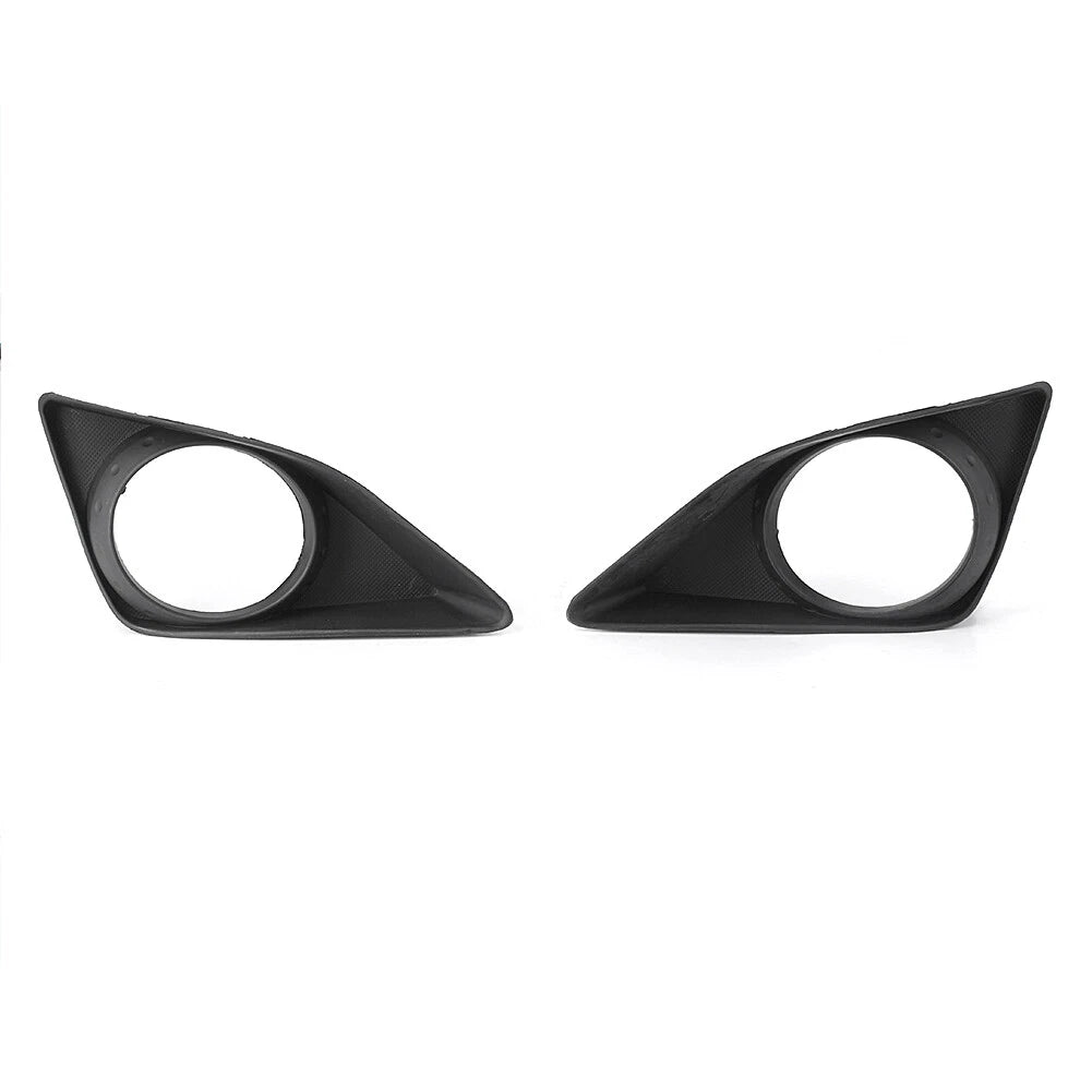 Front Fog Light Grille Cover For Toyota Corolla 2007-2010 Quality Plastic Black