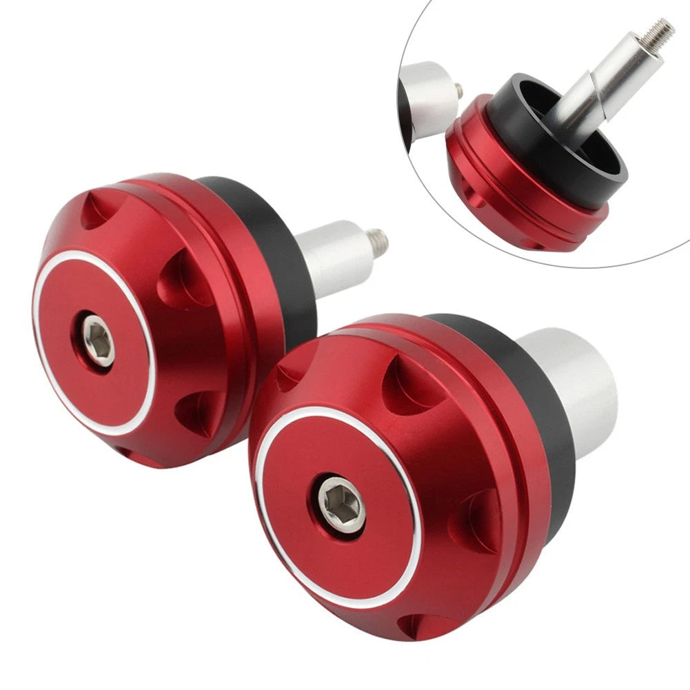 Set of 2 Red Front Axle Caps Nut Covers for BMW RnineT (2017–2022)