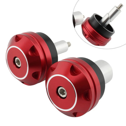 Set of 2 Red Front Axle Caps Nut Covers for BMW RnineT (2017–2022)