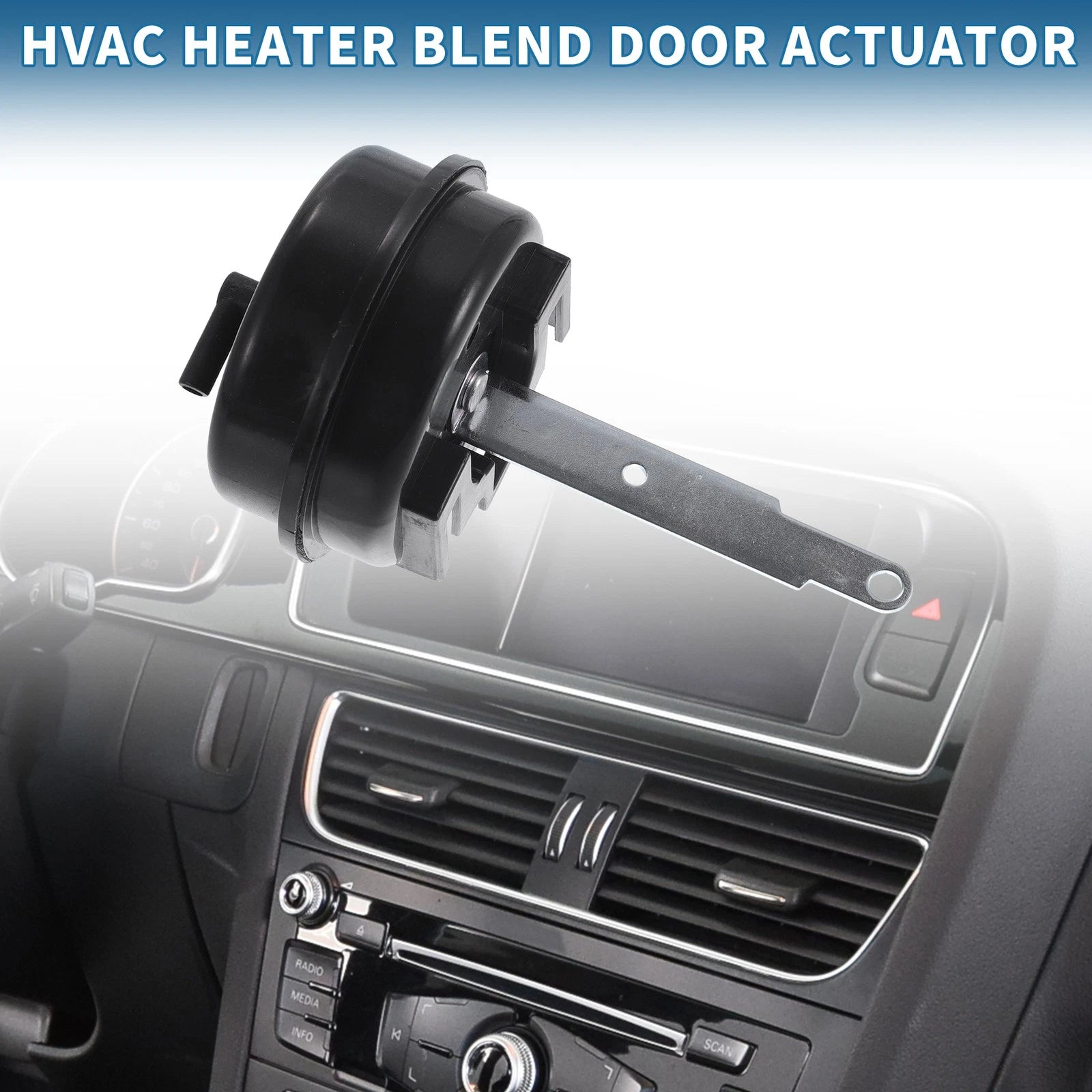 HVAC Heater Blend Door Actuator Replacement for Chevrolet Express 4500 (2009–2017)