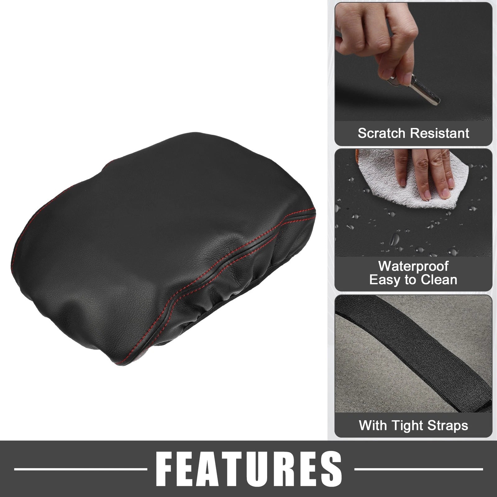 Car Center Console Pad Armrest Cover Replacement for Mazda 3 (2019–2023)