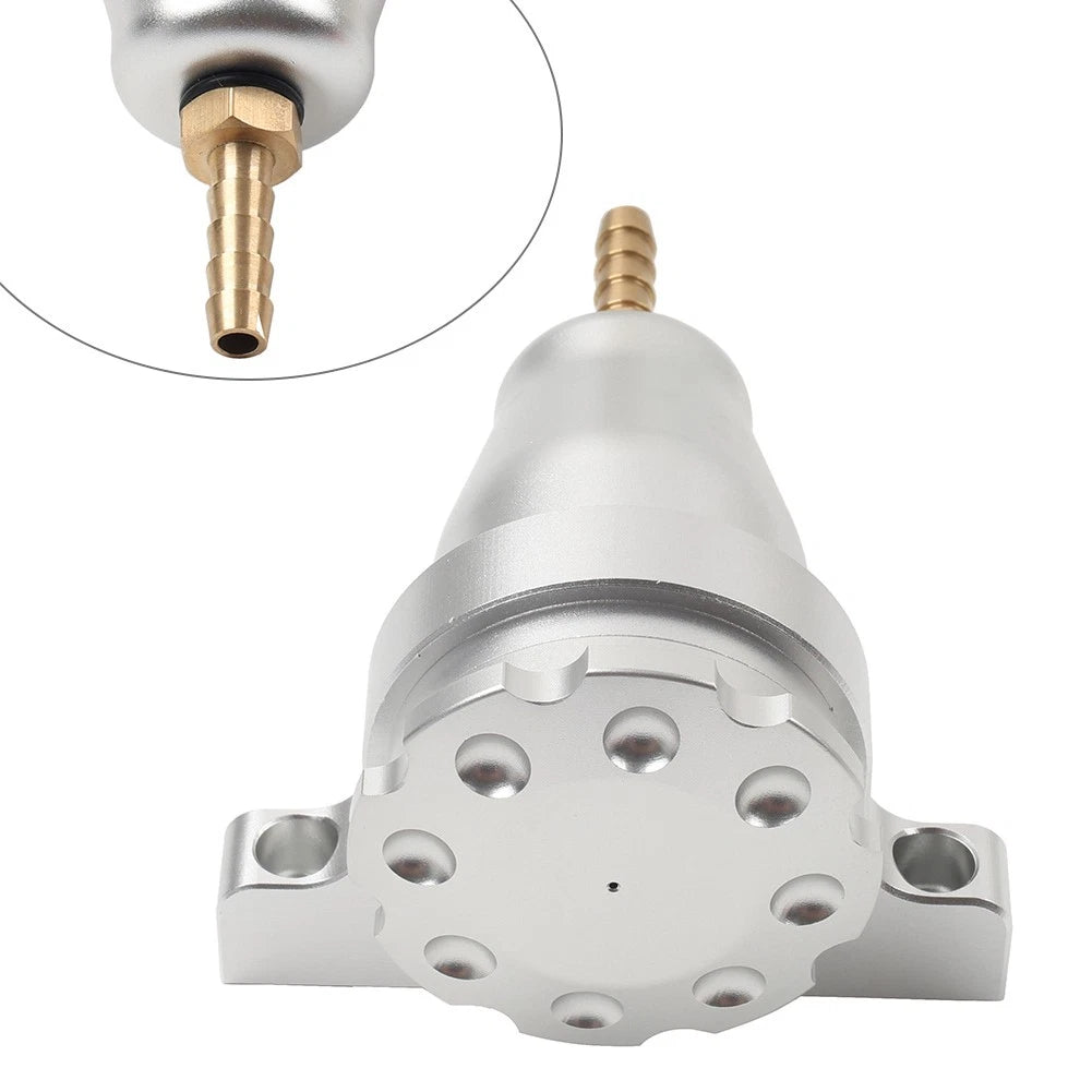 Upgraded Billet Hydraulic Clutch Reservoir for Universal Application (Silver)