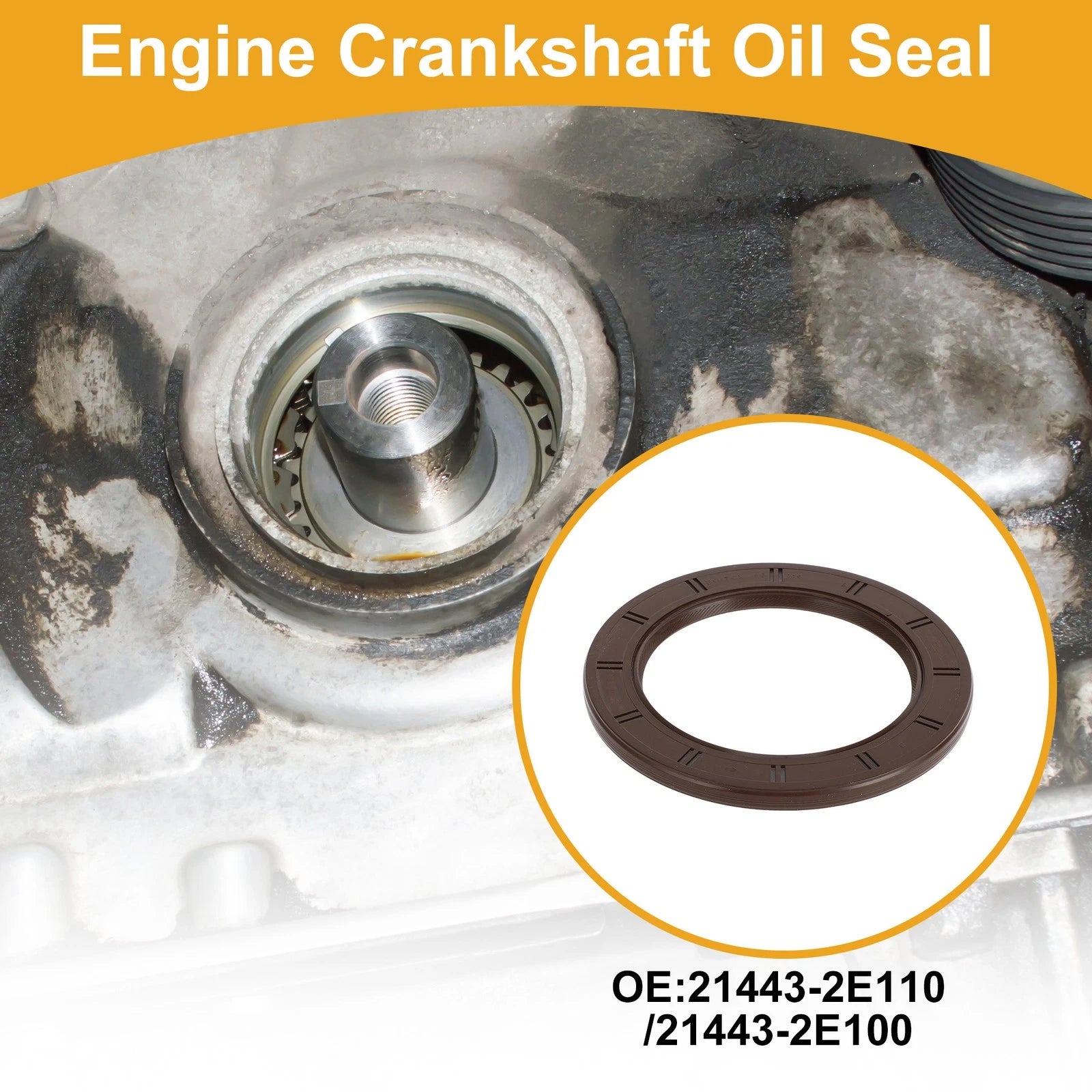 Crankshaft Oil Seal Replacement for Hyundai Elantra (2011–2020)