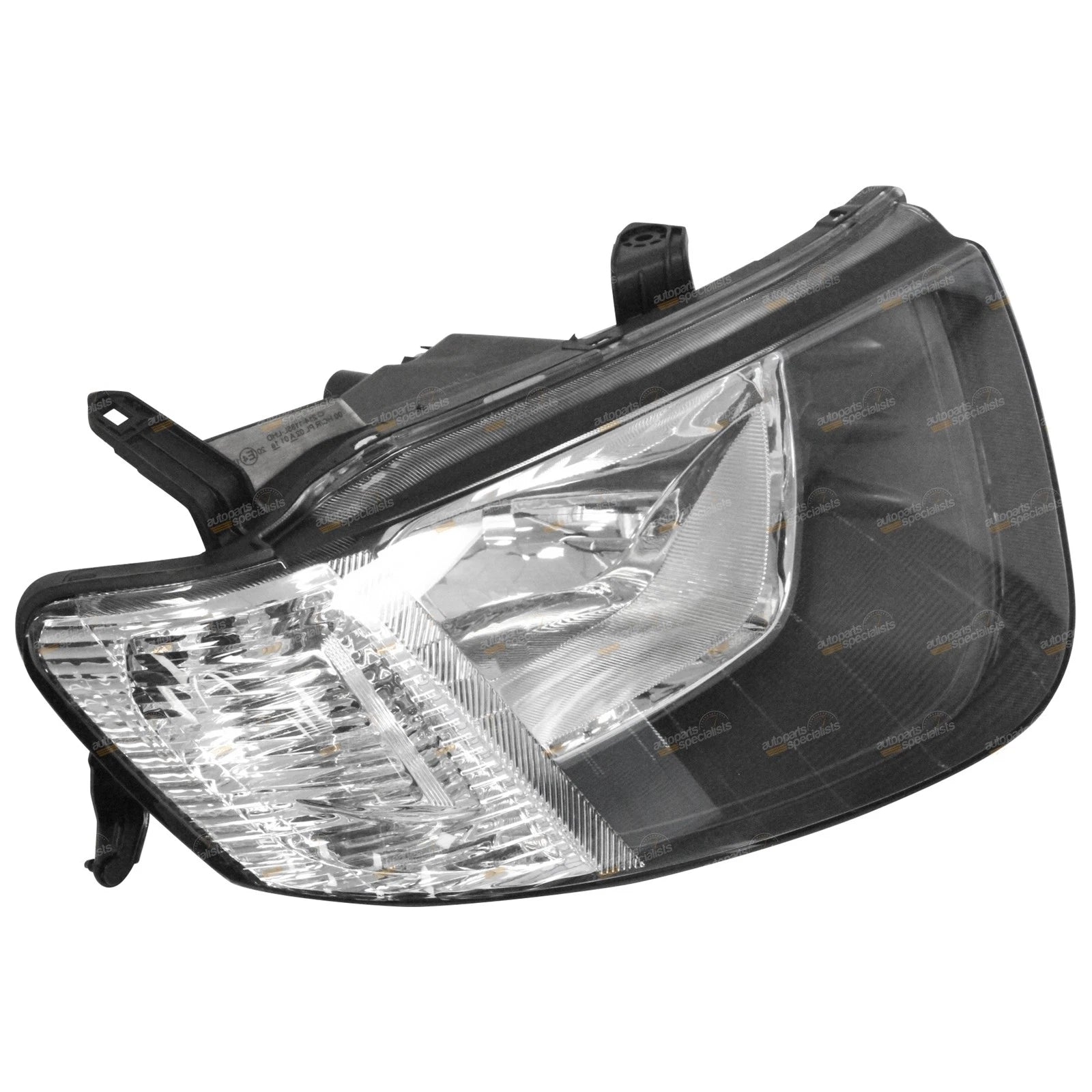 Headlights Pair with Clear Flasher for Mitsubishi Triton ML GL GLX Ute (2006–2009)